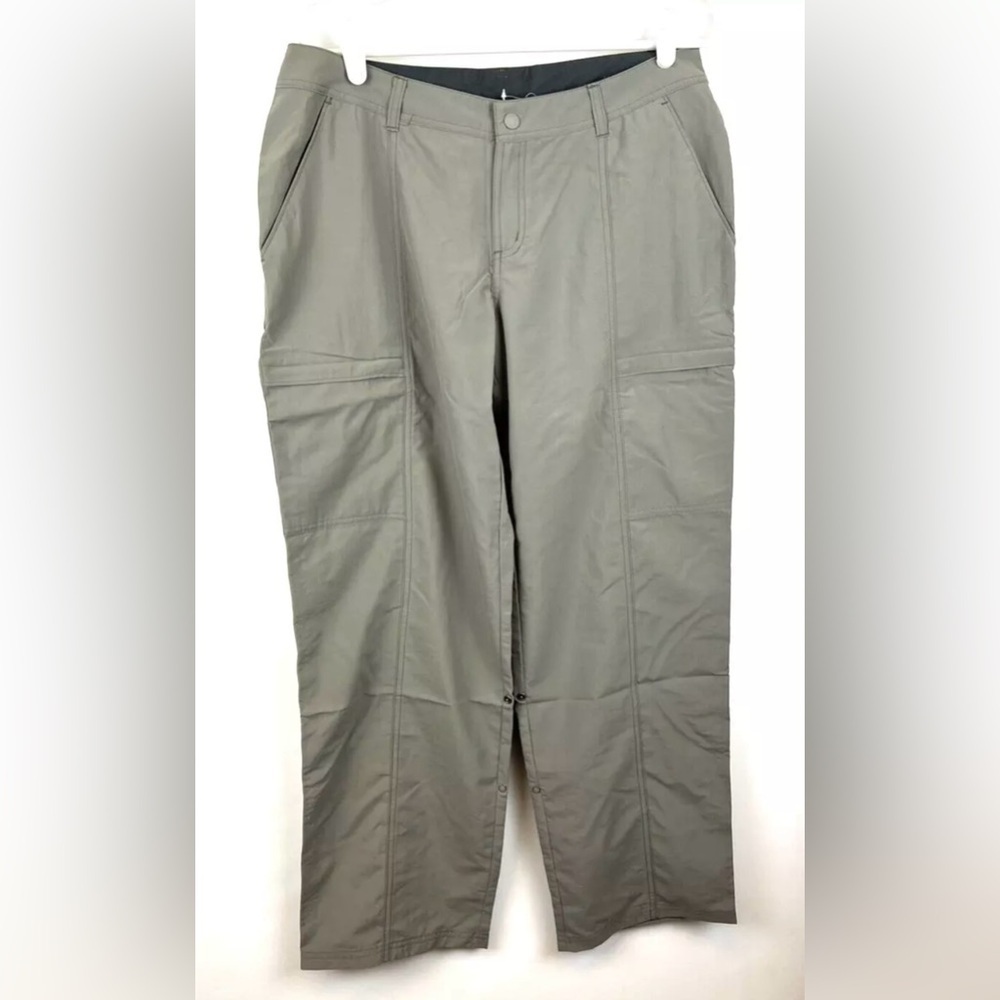 Exofficio Womens Sol Cool Nomad Pants Grey Size 8 Petite